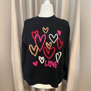 LOFT Love crewneck sweater